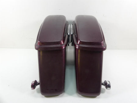 2015 Harley FLD Dyna Switchback Left Right Saddle Bag Saddlebag Set 90200019BDK {{ shop.shopifyCountryName }} - Mototech271