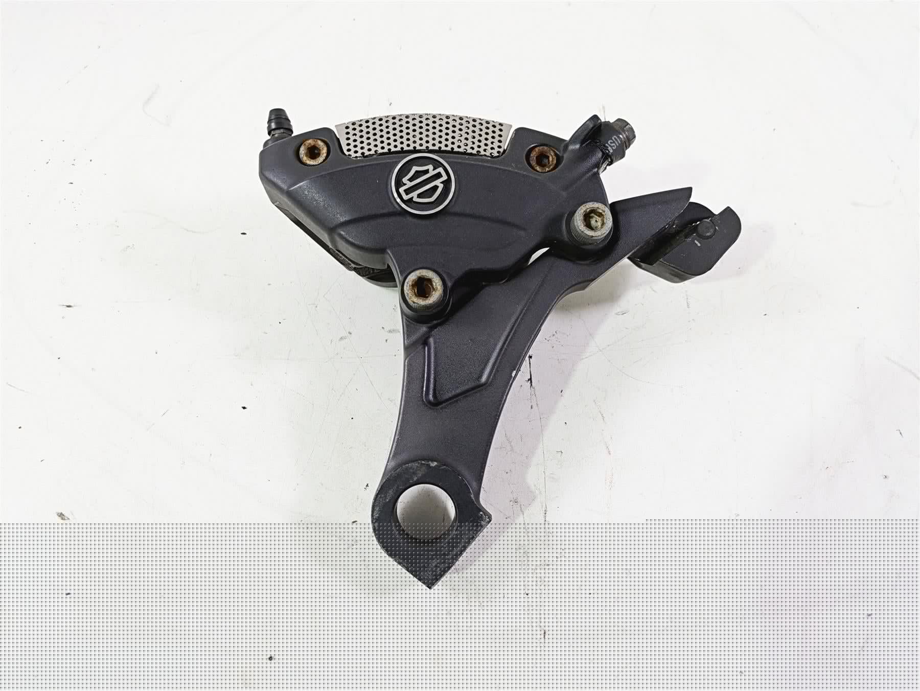 2013 Harley VRSCF Muscle Rod Brembo Rear Brake Caliper + Bracket 43050-08 | Mototech271