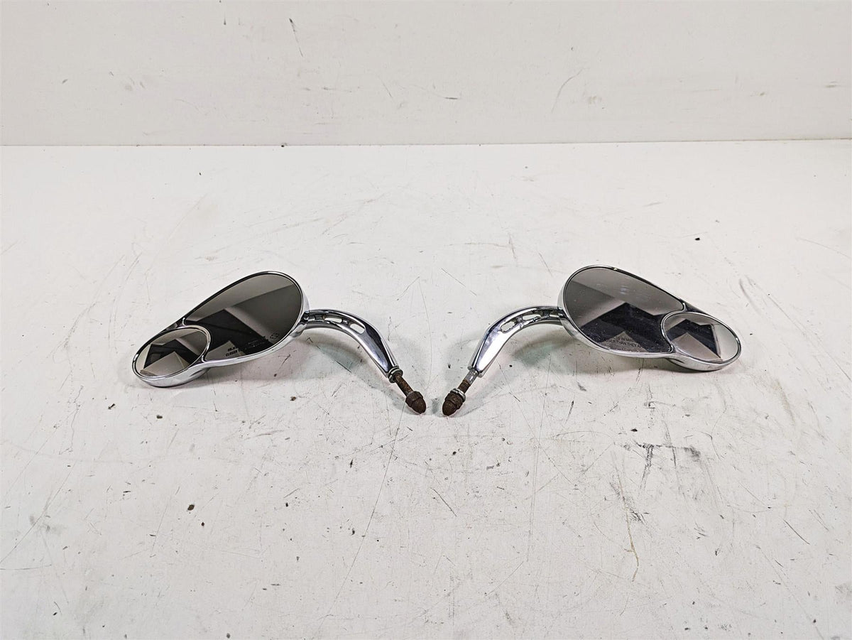 2009 Harley Touring FLHTCU Electra Glide Rear View Split Vision Mirrors 92190-06 {{ shop.shopifyCountryName }} - Mototech271