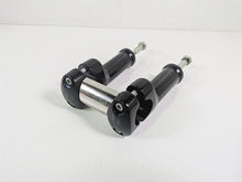 Load image into Gallery viewer, 2014 Harley FXDF Dyna Fat Bob Handlebar Riser Holder Clamps 59783-08
