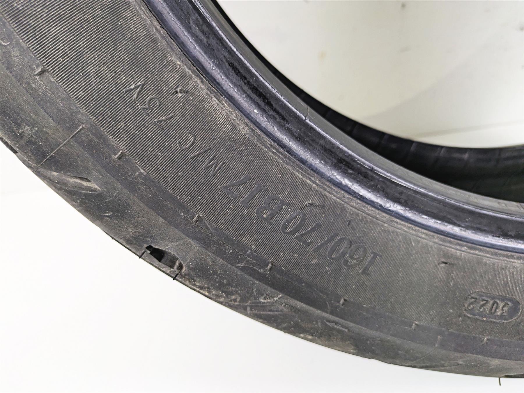 Used Rear Motorcycle Tire Michelin Scorcher 31 160/70B17 43250-07B {{ shop.shopifyCountryName }} - Mototech271