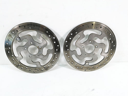 2010 Harley Touring FLHTCU Electra Glide Brembo Front Brake Rotor Set 41808-08A | Mototech271