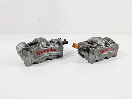 2018 Aprilia RSV4 RR Front Brake Caliper 100mm Brembo M50 2B001348 2B001349 {{ shop.shopifyCountryName }} - Mototech271