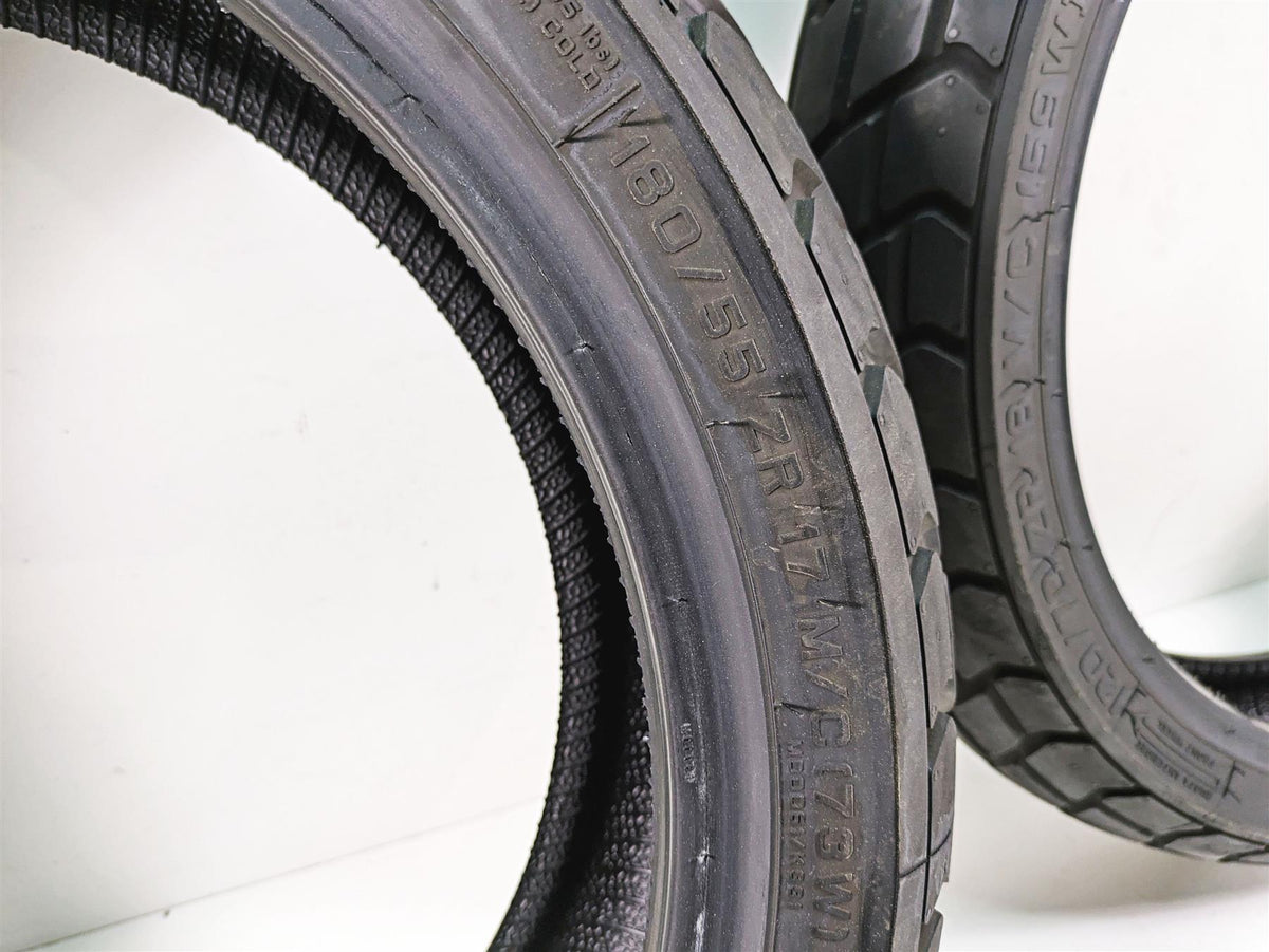 Used Front Rear Motorcylce Tire Set Pirelli MT60 2864500 {{ shop.shopifyCountryName }} - Mototech271