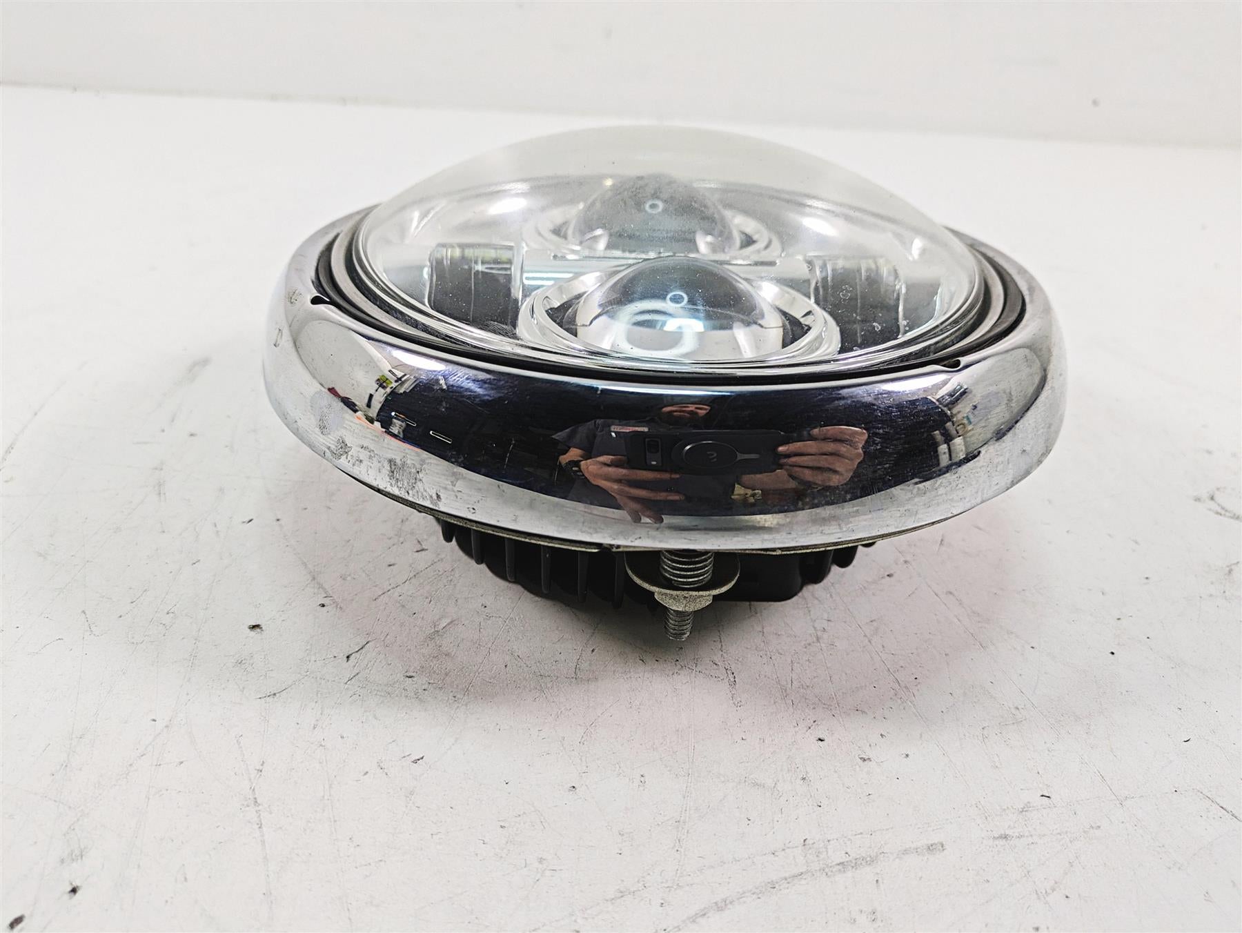2014 Harley Touring FLHTK Electra Glide Led Headlight Head Light Lamp 67700060 {{ shop.shopifyCountryName }} - Mototech271