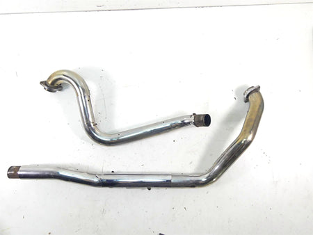 2002 Harley Touring FLHTC Electra Glide True Dual Exhaust Pipe Header Set {{ shop.shopifyCountryName }} - Mototech271