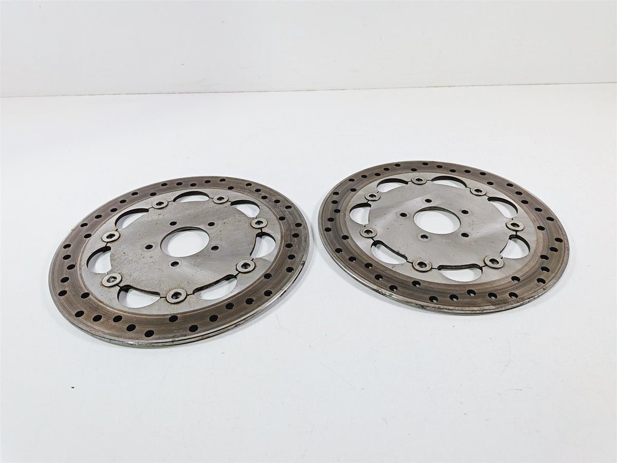 2011 Harley FXDF Dyna Fat Bob Front Brake Rotor Disc Set 4.9mm 42040-06 {{ shop.shopifyCountryName }} - Mototech271