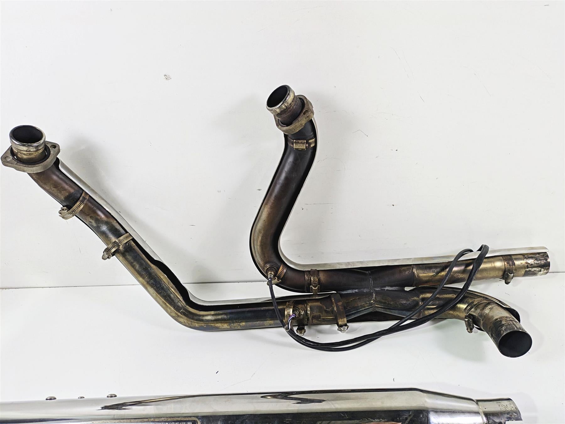 2010 Harley Touring FLHXSE CVO Street Glide Bub 7 True Dual Exhaust Set {{ shop.shopifyCountryName }} - Mototech271