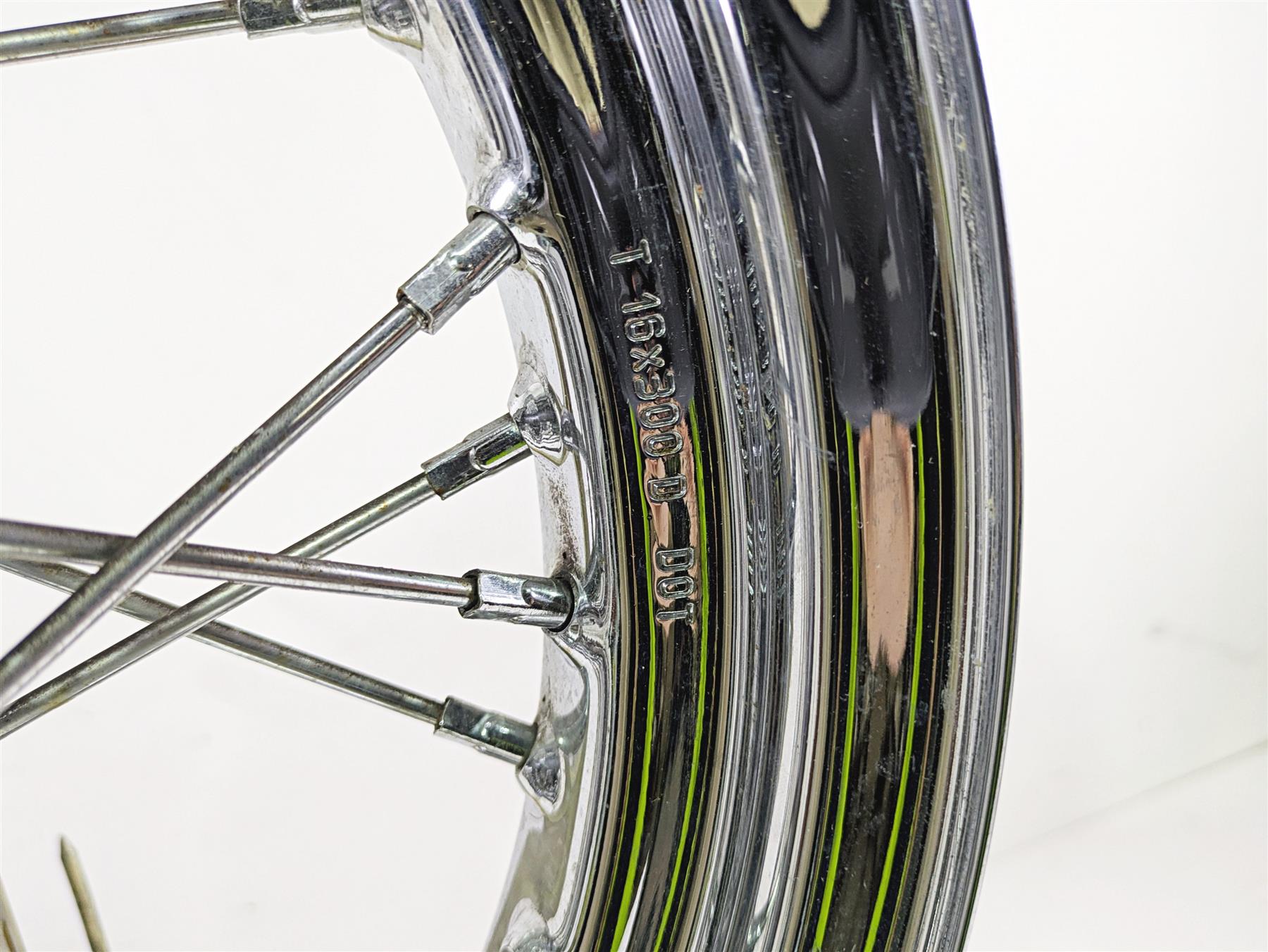 2016 Harley Touring FLHR Road King 16x3 Front Wheel Spoke Rim - Read 40960-09 {{ shop.shopifyCountryName }} - Mototech271