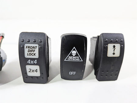 2022 Can Am Maverick X3 XRC Turbo RR 72" Start Stop Light Mode Switch Set 710006059-Mototech271
