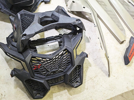 2023 Can Am Maverick X3 XMR Turbo RR Plastic Cover Fairing Interior Panel Set {{ shop.shopifyCountryName }} - Mototech271