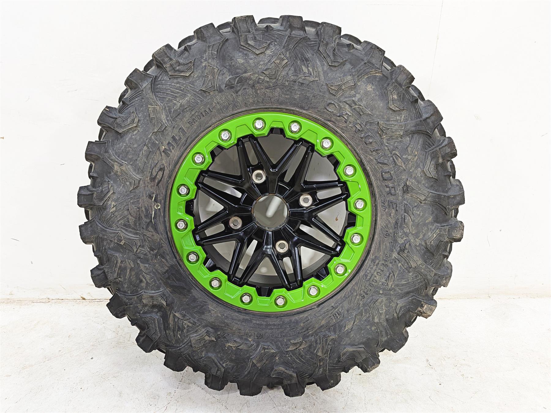 Kawasaki Teryx KRF KRX 1000 Spare Tire Wheel Rim Beadlock Maxxis 15x8 49058-0729-397 {{ shop.shopifyCountryName }} - Mototech271