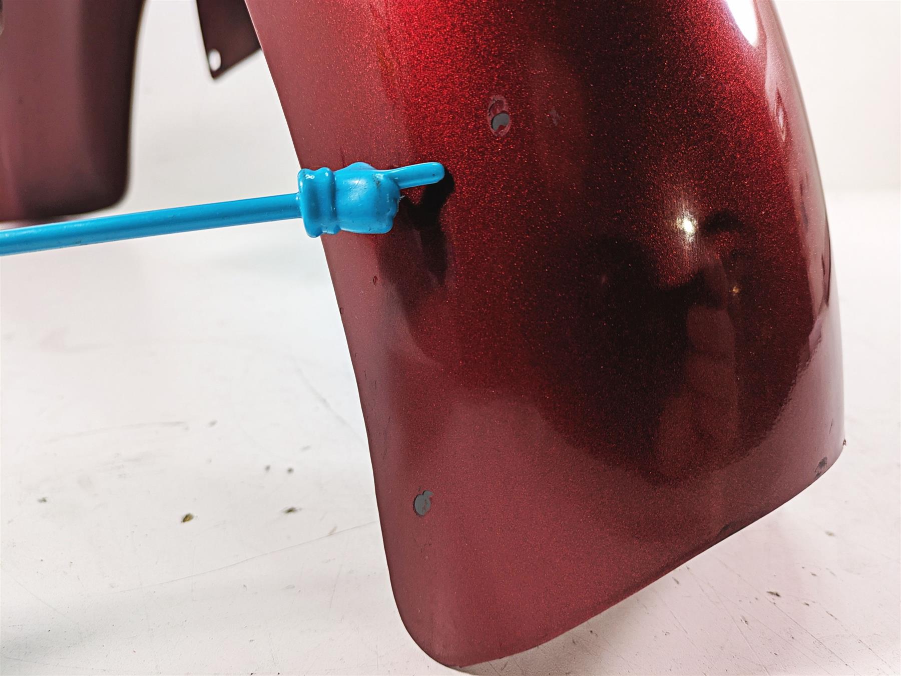 2013 Harley Touring FLHX Street Glide Front Fender 19" Amber Red Sunglo Look {{ shop.shopifyCountryName }} - Mototech271