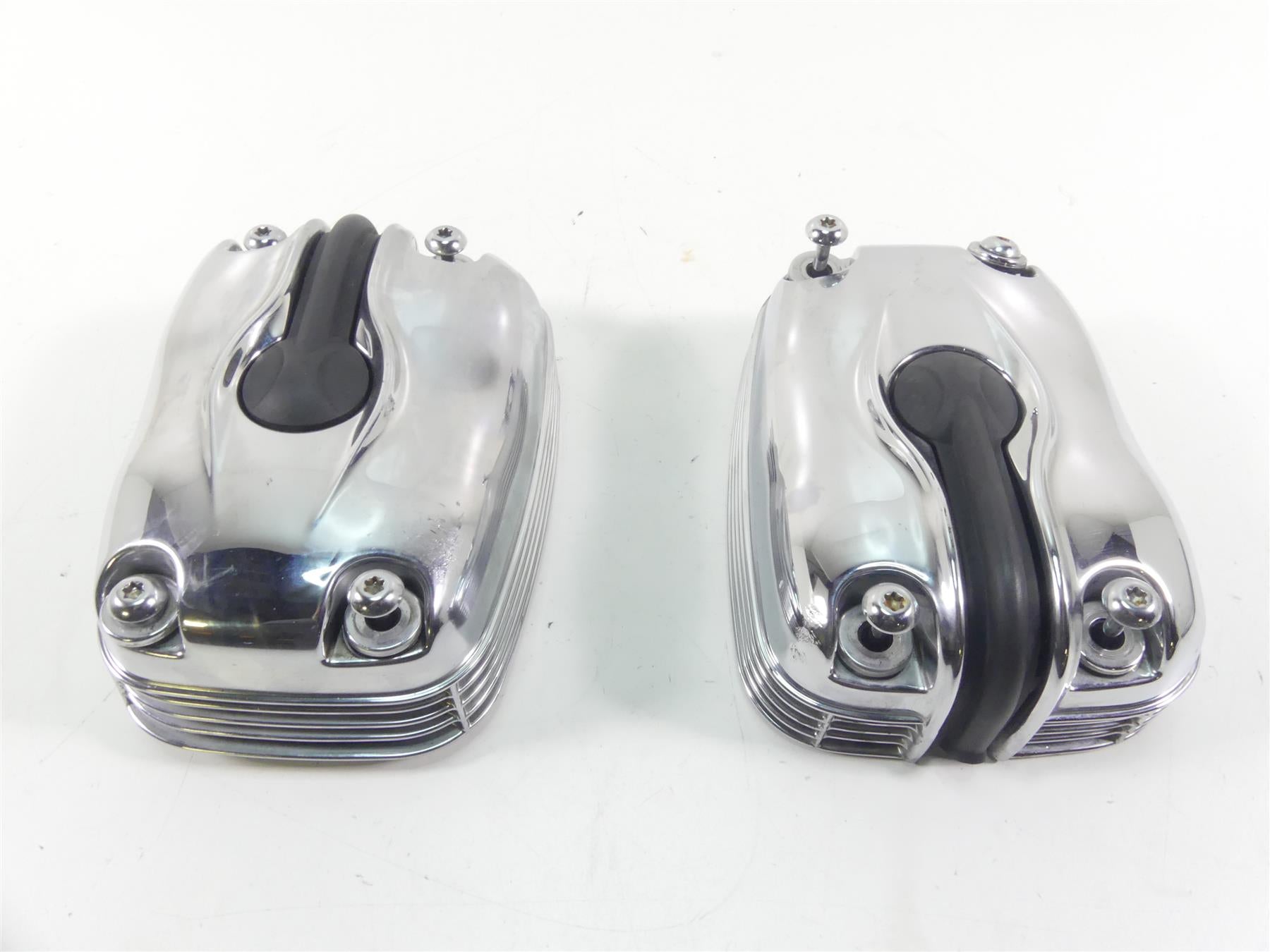 2003 BMW R1200 CL K30 Chrome Cylinderhead Valve Cover Set 7670168 7670167 {{ shop.shopifyCountryName }} - Mototech271
