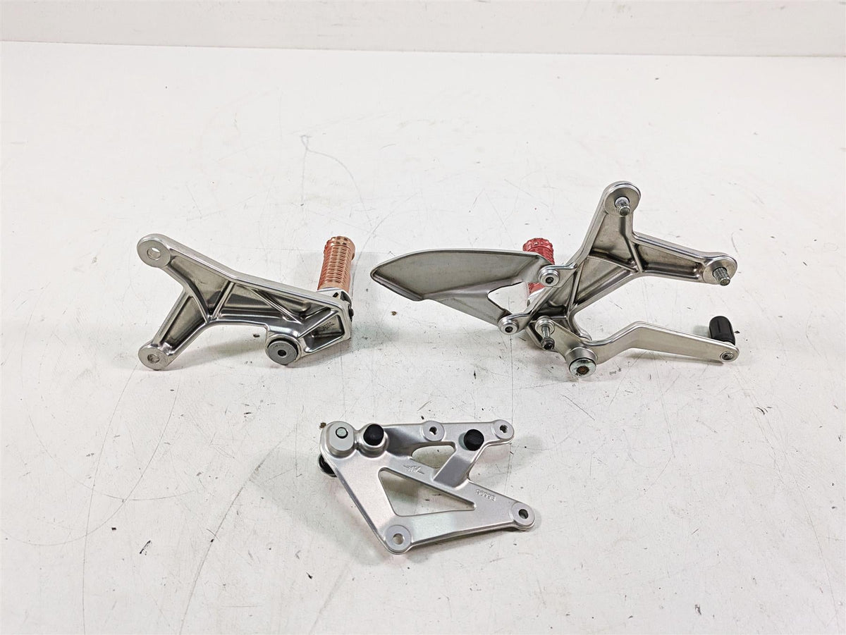 2013 MV Agusta F3 675 ERA Front Footpeg Foot Peg Shift Brake Lever Set 8000B7474 {{ shop.shopifyCountryName }} - Mototech271