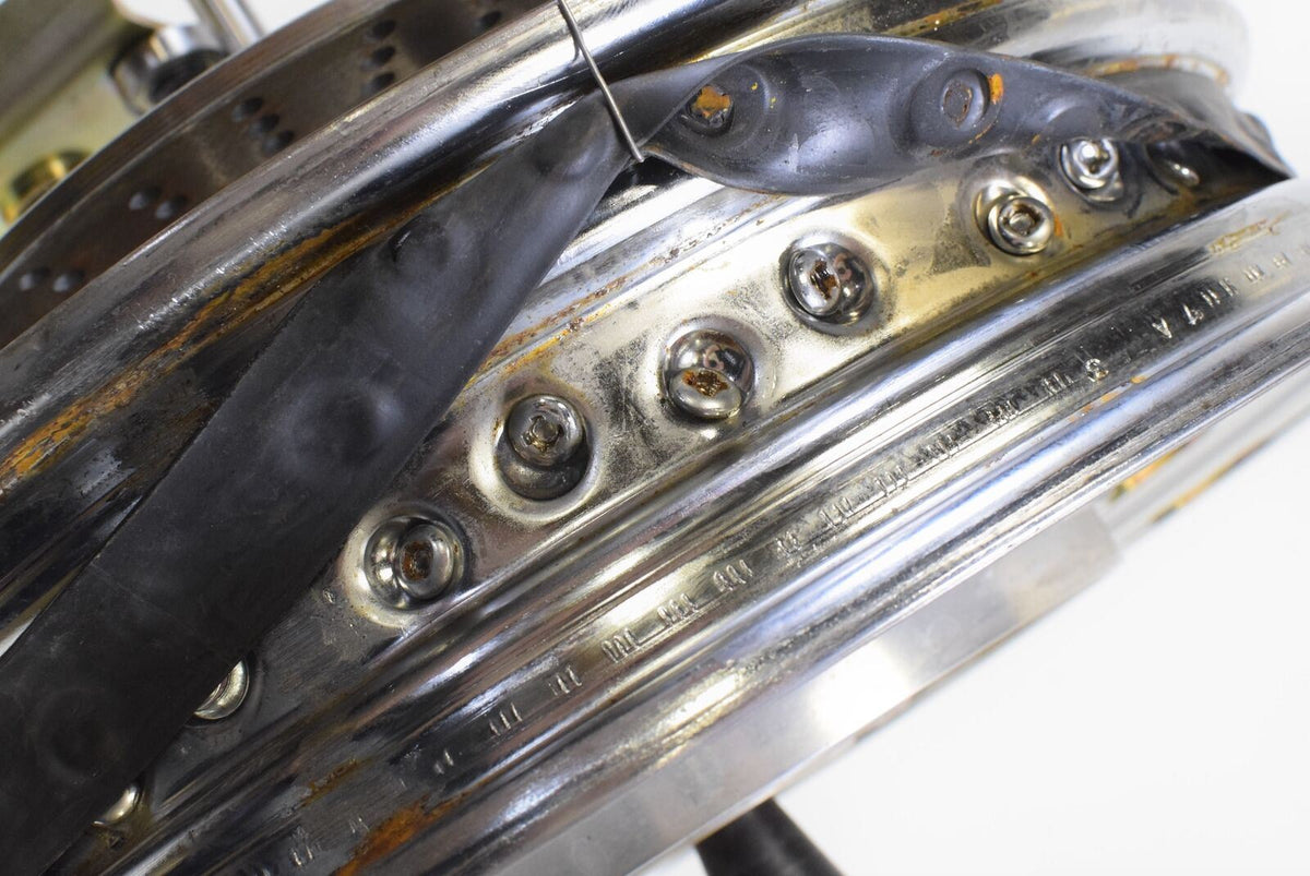 1997 Kawasaki VN1500 Vulcan 8K Rear TAKASAGO Wheel Rim 15x3 41073-1588-18 {{ shop.shopifyCountryName }} - Mototech271