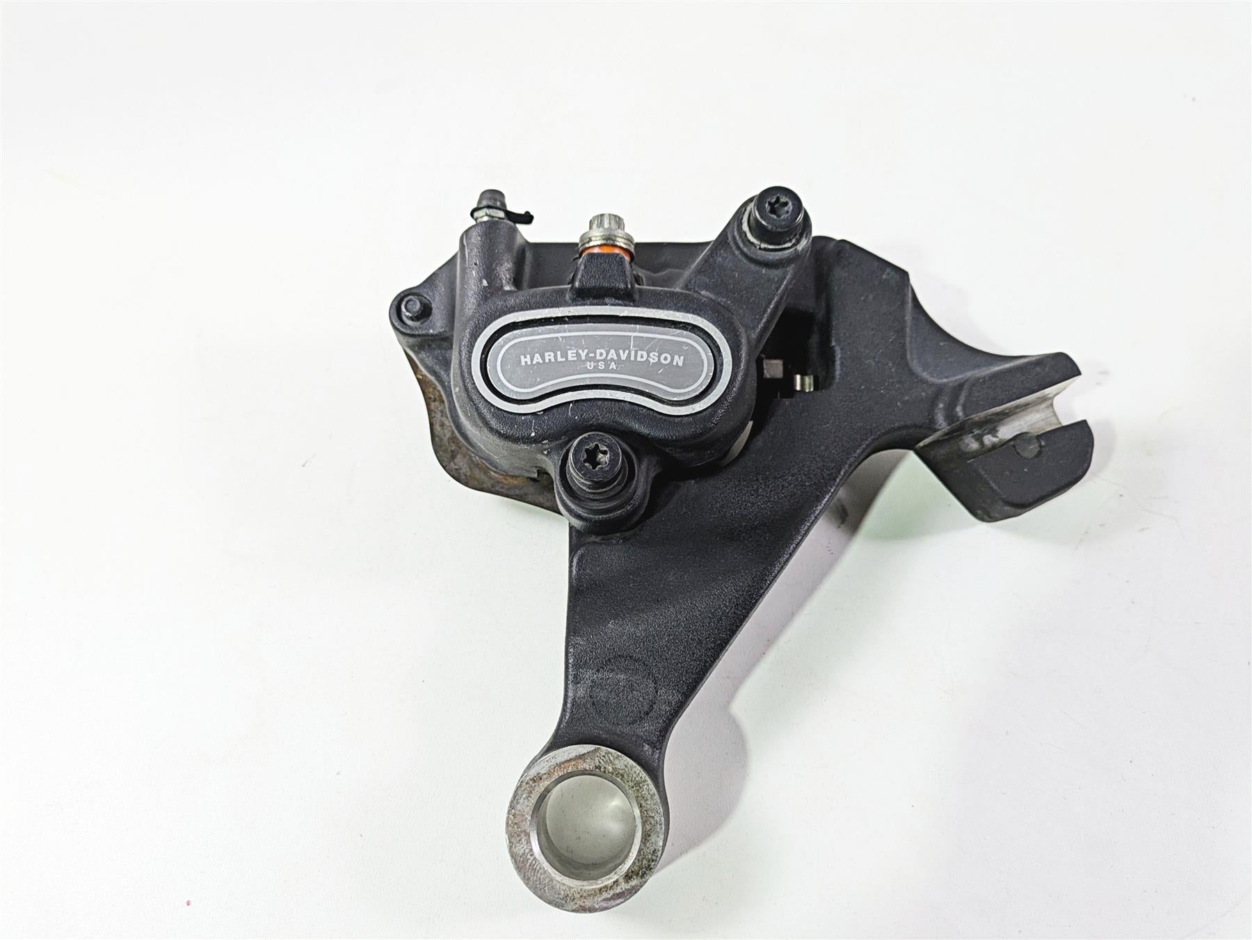 2011 Harley FXDC Dyna Super Glide Rear Brake Caliper & Bracket 40908-08 {{ shop.shopifyCountryName }} - Mototech271