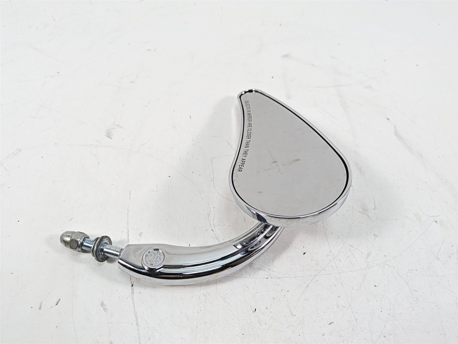 2000 Harley FXSTS Softail Springer Left Tailfin Rear View Mirror 91696-05A {{ shop.shopifyCountryName }} - Mototech271