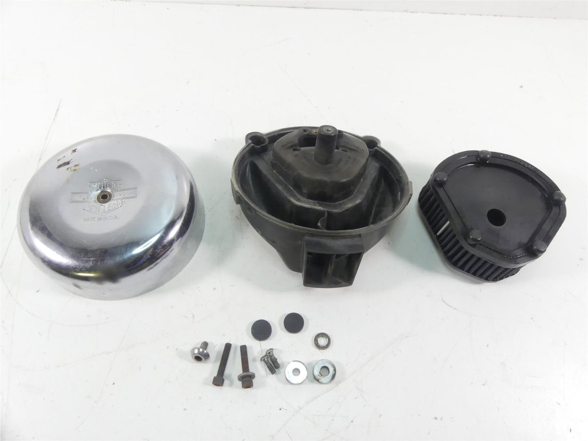 1989 Harley Touring FLTC Tour Glide Air Filter Cleaner Breather Box Set 29101-86 {{ shop.shopifyCountryName }} - Mototech271