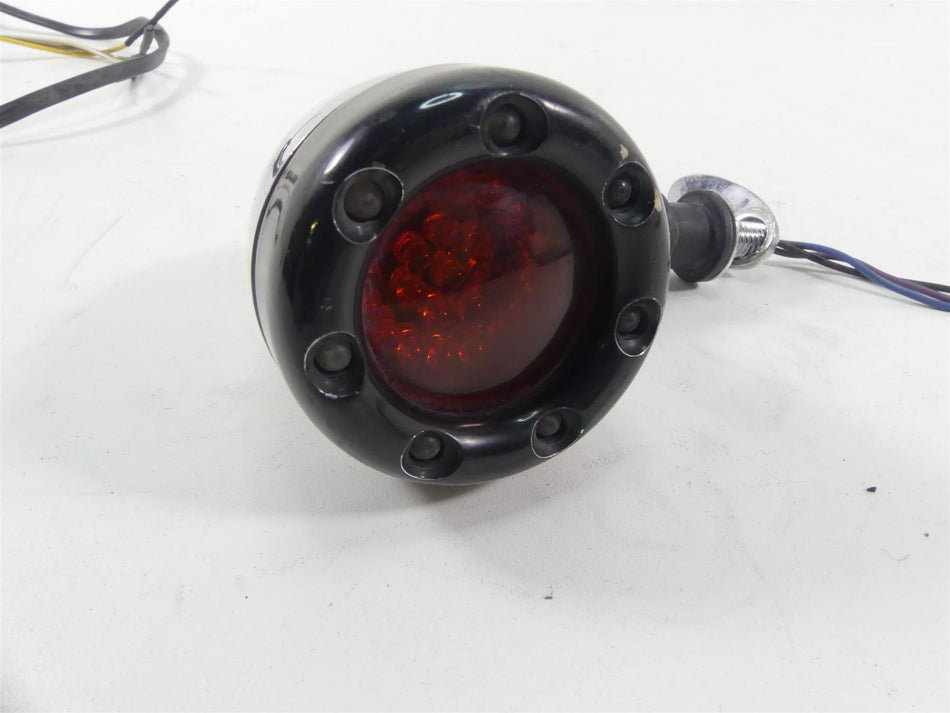 2013 Harley FXDWG Dyna Wide Glide Rear Chrome Bucket Turn Signal 68461-09 {{ shop.shopifyCountryName }} - Mototech271