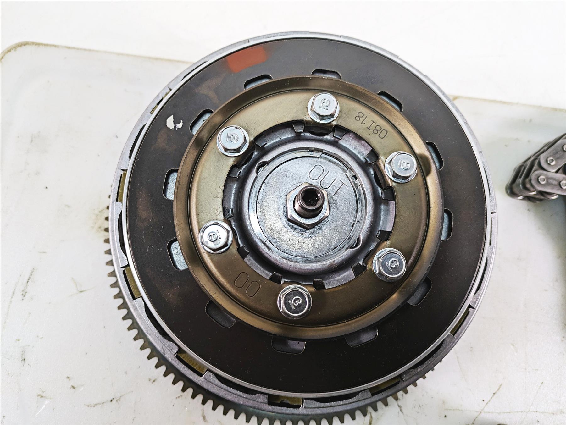 2009 Harley Softail FLSTSB Cross Bones Primary Drive Clutch Kit -Read 37813-06A {{ shop.shopifyCountryName }} - Mototech271