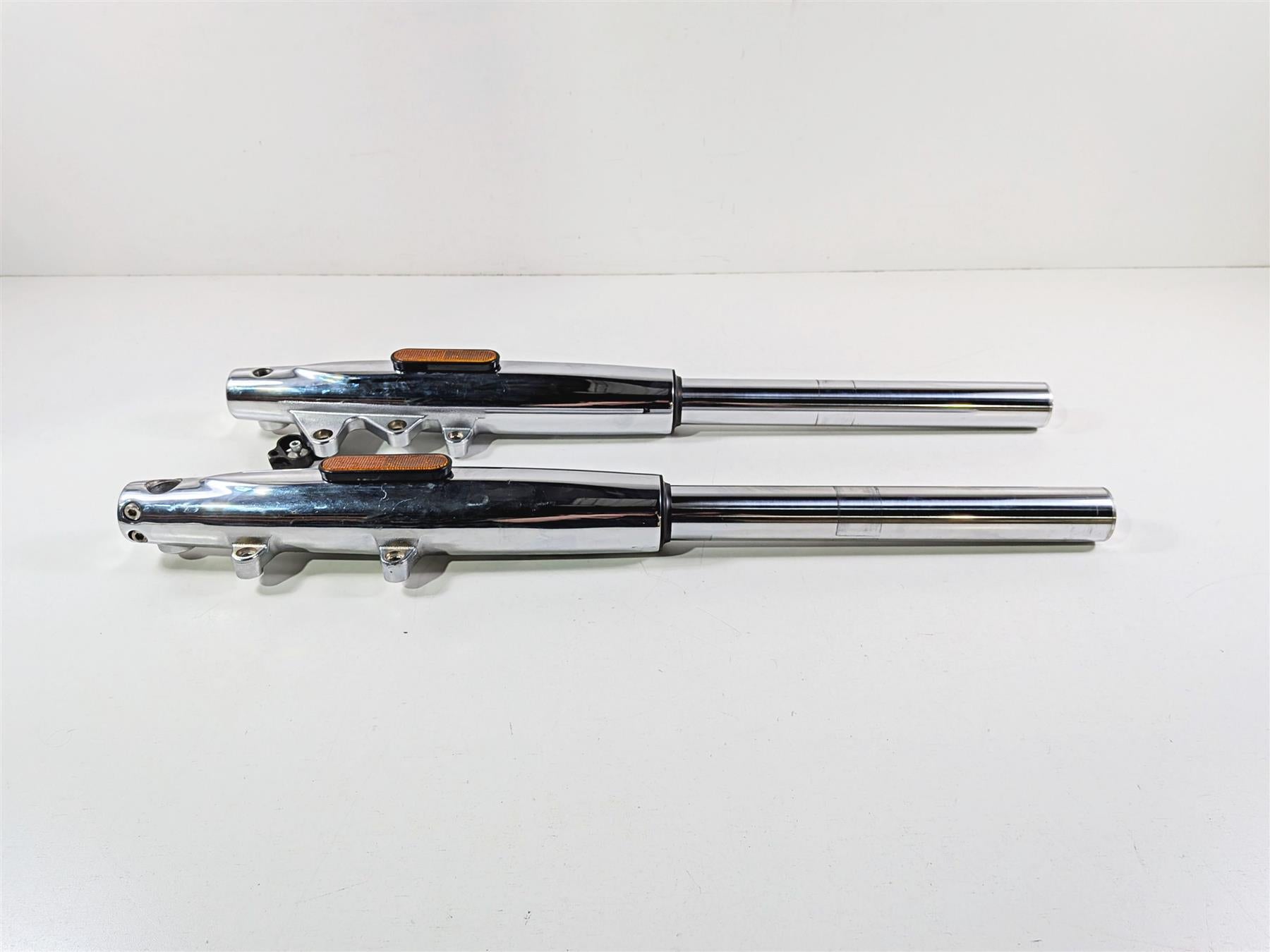 2015 Indian Chieftain Straight Chrome Front Fork Leg Set - 46mm 1824021 1824022-Mototech271