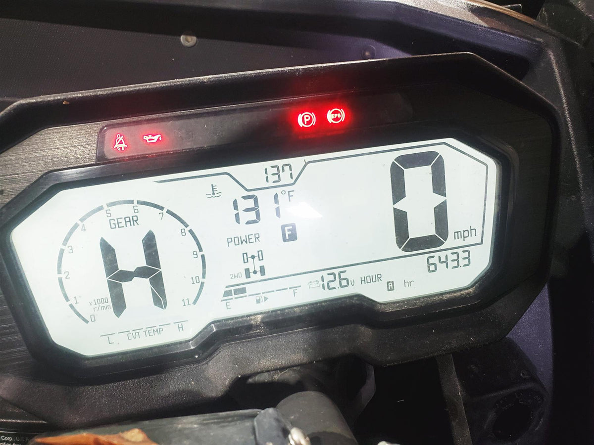2020 Kawasaki Teryx KRX KRF 1000 Speedometer Gauge Instrument 8K 25031-0850 {{ shop.shopifyCountryName }} - Mototech271