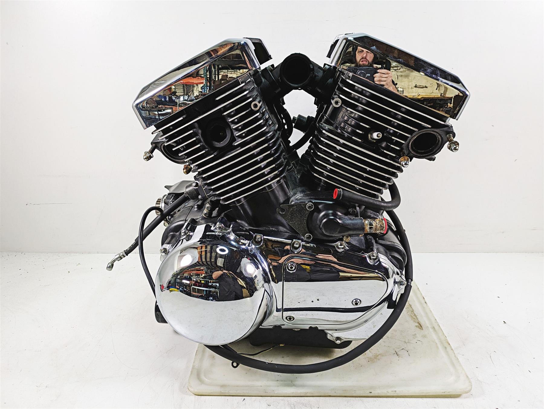1997 Kawasaki VN1500 Vulcan Running Engine Motor 14k Only - Video 14001-5232 {{ shop.shopifyCountryName }} - Mototech271