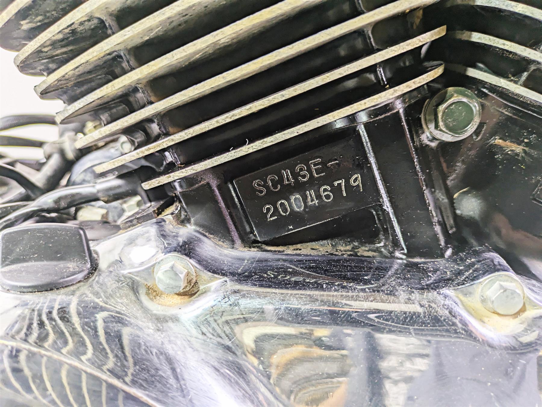 2000 Honda VT1100 Shadow Sabre Running Engine Motor SC43E 13k 11100-MBC-000 {{ shop.shopifyCountryName }} - Mototech271