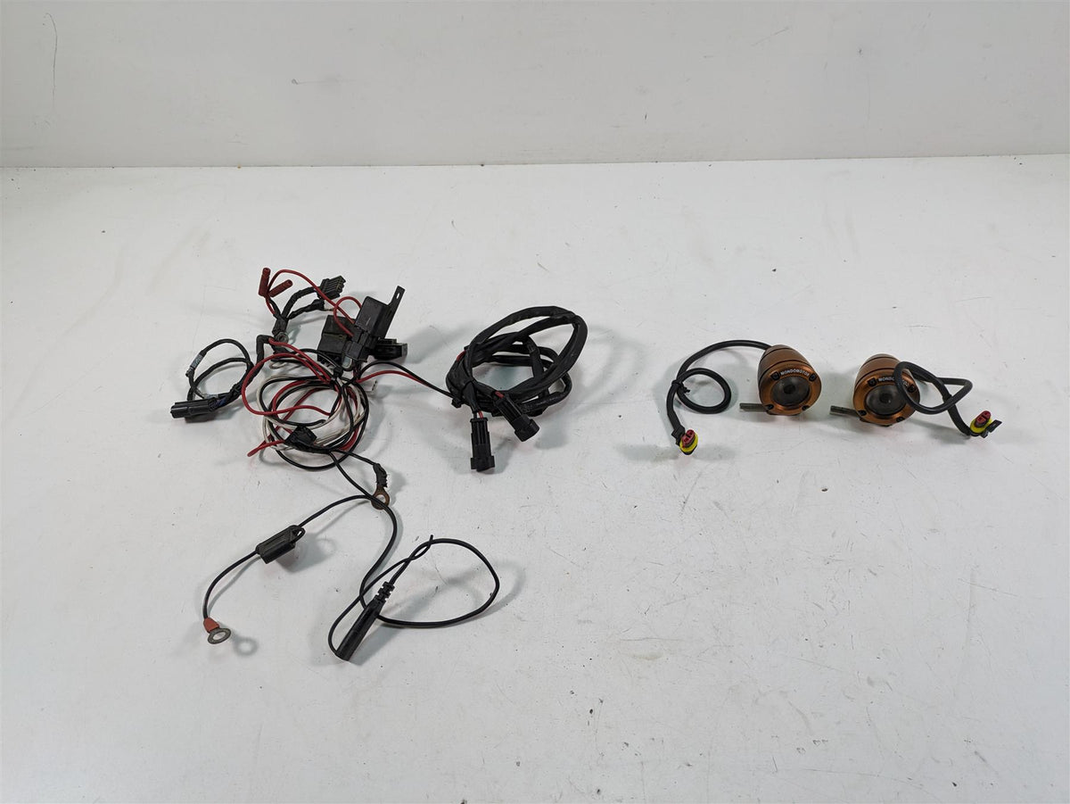 2012 Triumph Tiger 800XC ABS Mondomotos Mm10 Bullet Auxiliary Fog Spot Lights {{ shop.shopifyCountryName }} - Mototech271