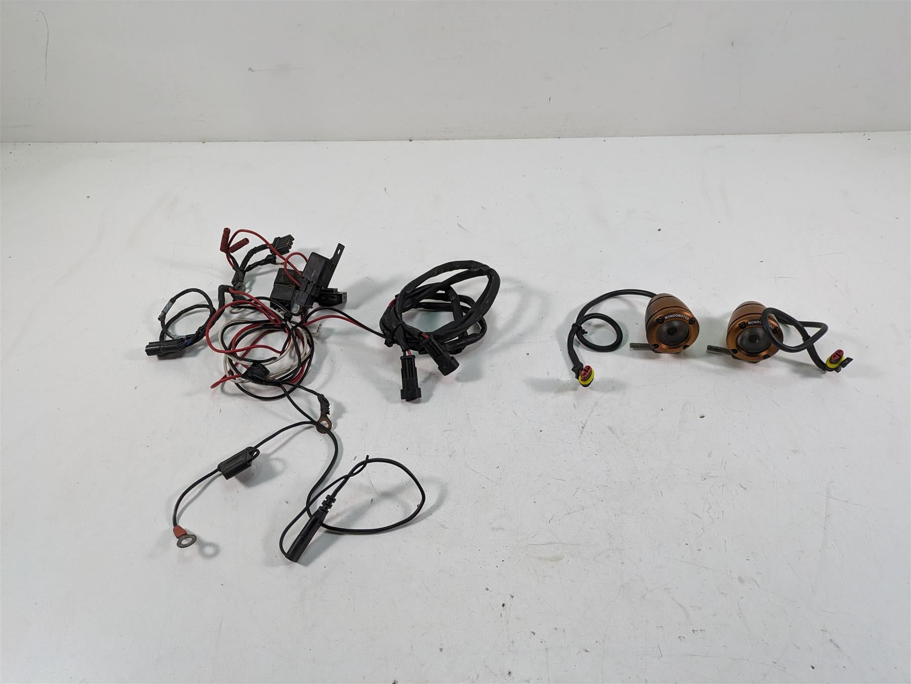 2012 Triumph Tiger 800XC ABS Mondomotos Mm10 Bullet Auxiliary Fog Spot Lights {{ shop.shopifyCountryName }} - Mototech271