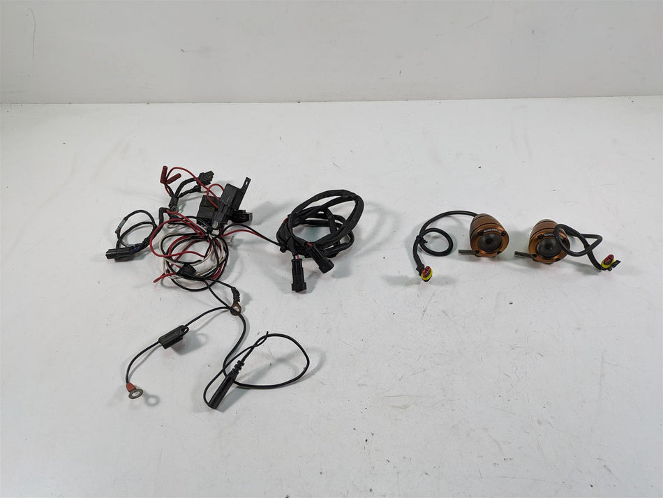 2012 Triumph Tiger 800XC ABS Mondomotos Mm10 Bullet Auxiliary Fog Spot Lights {{ shop.shopifyCountryName }} - Mototech271