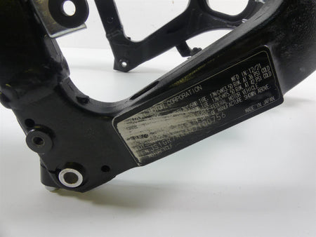 2022 Suzuki GSXR750 Straight Main Frame Chassis With Texas Salvage Title 41100-15J00-YAP {{ shop.shopifyCountryName }} - Mototech271