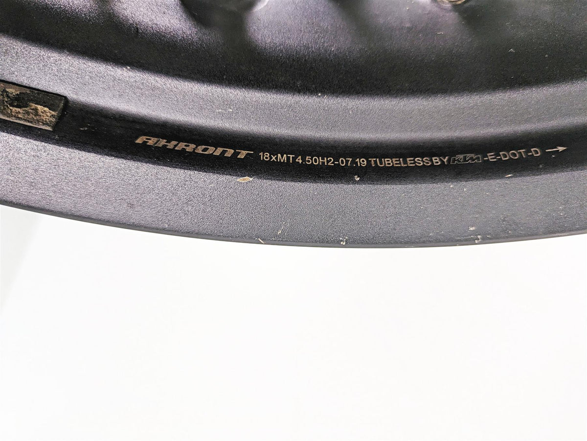 2020 KTM 1290 Super Adventure R Akront Rear Wheel Rim 18x4.5 6031000124433A {{ shop.shopifyCountryName }} - Mototech271