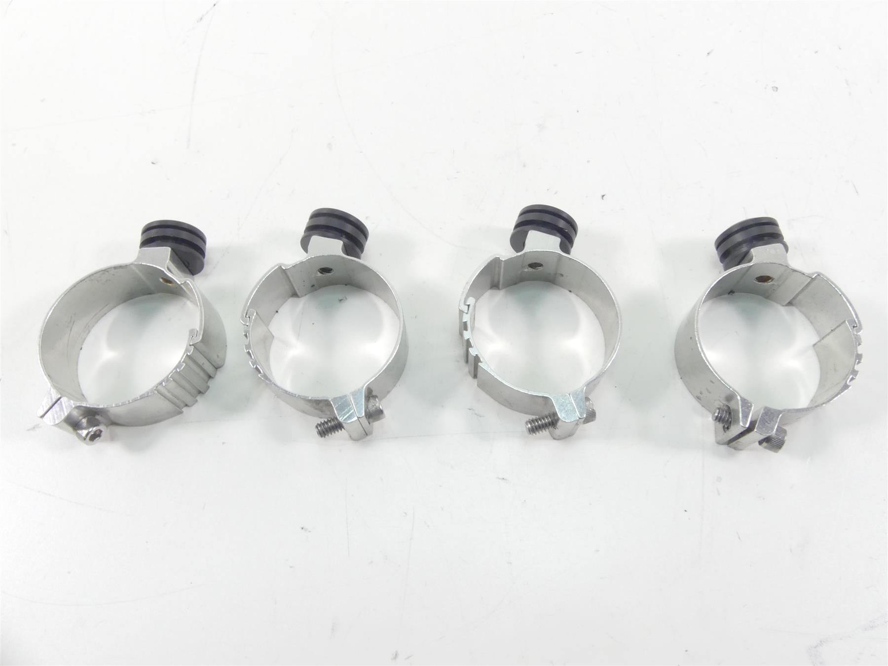 2011 Harley VRSCF Muscle Rod Memphis Shades Adjustable Windshield Clamps | Mototech271