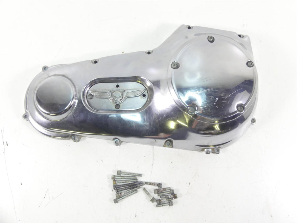 2002 Harley Softail FXSTDI Deuce Outer Primary Drive Clutch Cover 60506-99 {{ shop.shopifyCountryName }} - Mototech271