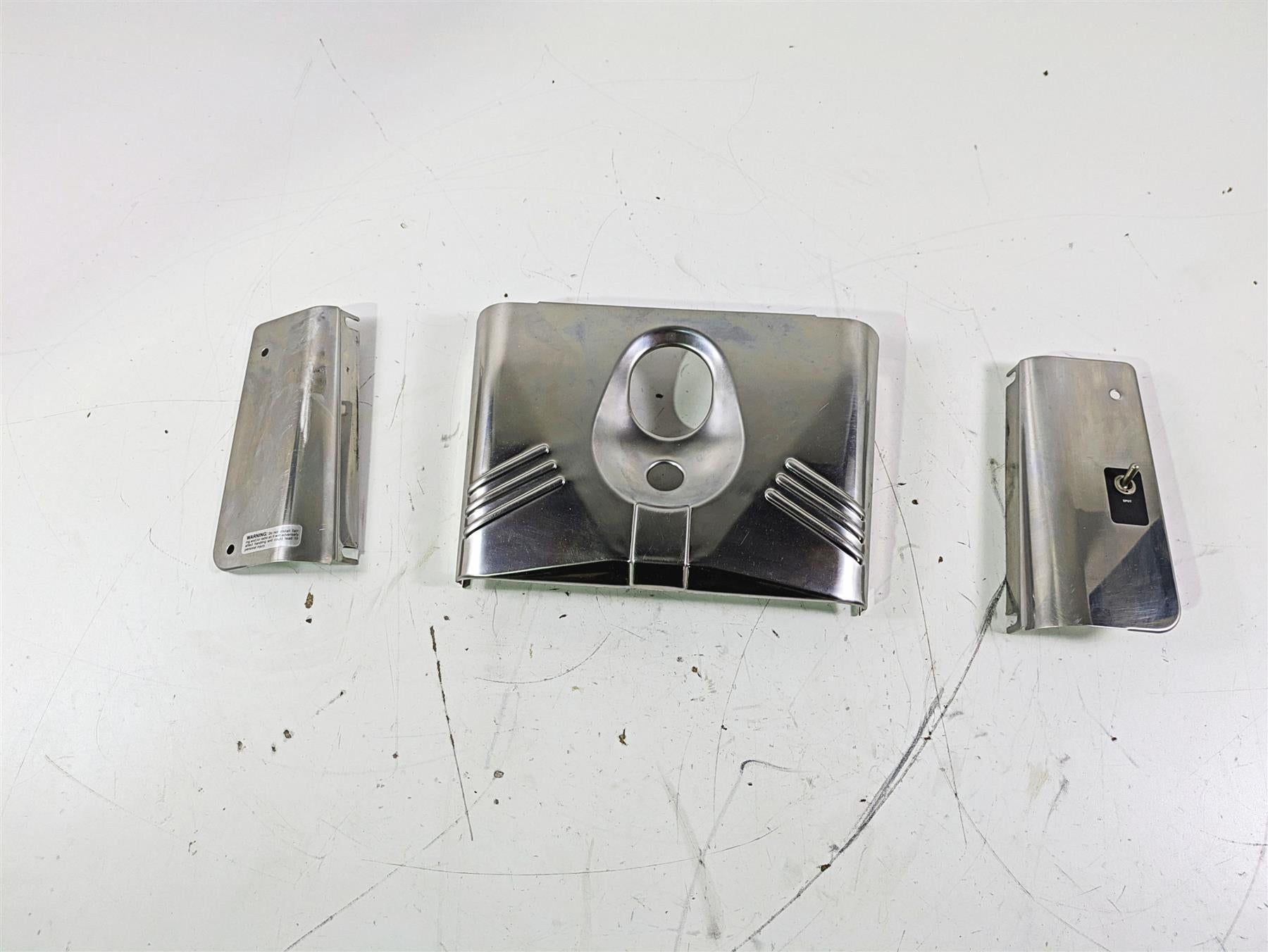 1992 Harley FLSTC Softail Heritage Headlight Head Light Cover Set 67808-86 {{ shop.shopifyCountryName }} - Mototech271