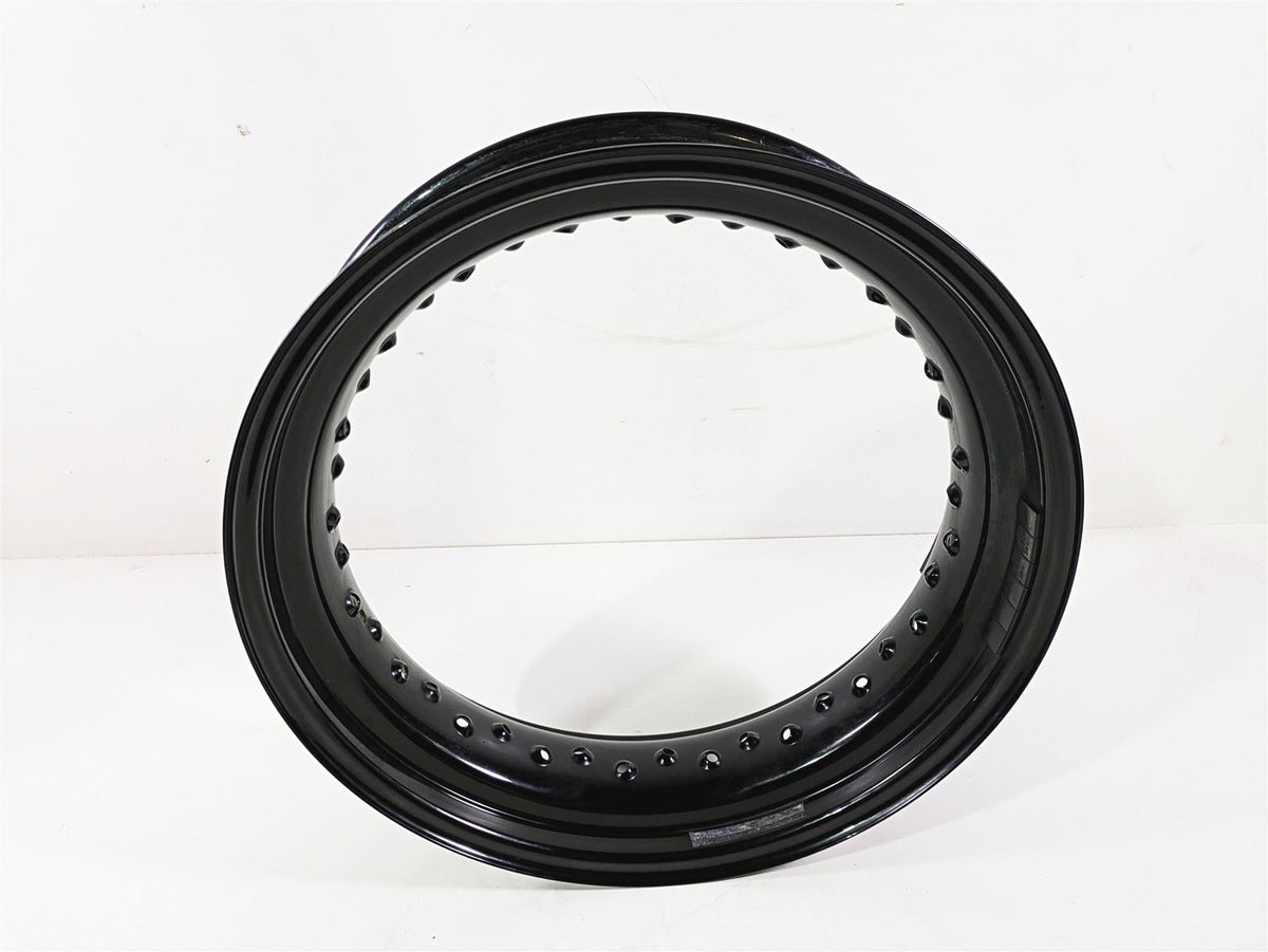 2017 Harley Dyna FXDB Street Bob 17x4.5 Straight Rear Wheel Rim 41430-09A {{ shop.shopifyCountryName }} - Mototech271