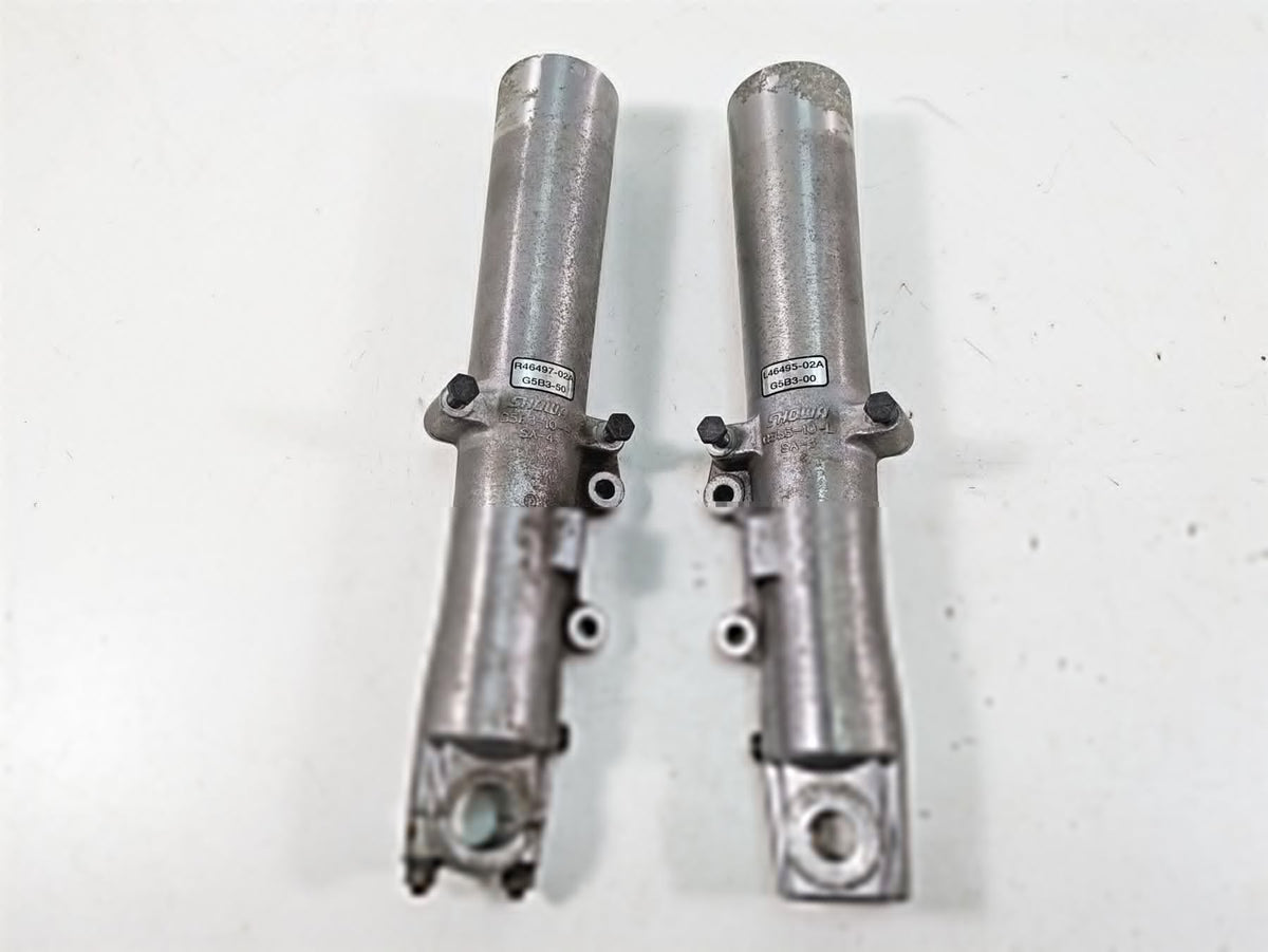 2005 Harley Touring FLHTCUI Electra Glide Front Fork Leg Lower Tube Set 46496-00 {{ shop.shopifyCountryName }} - Mototech271