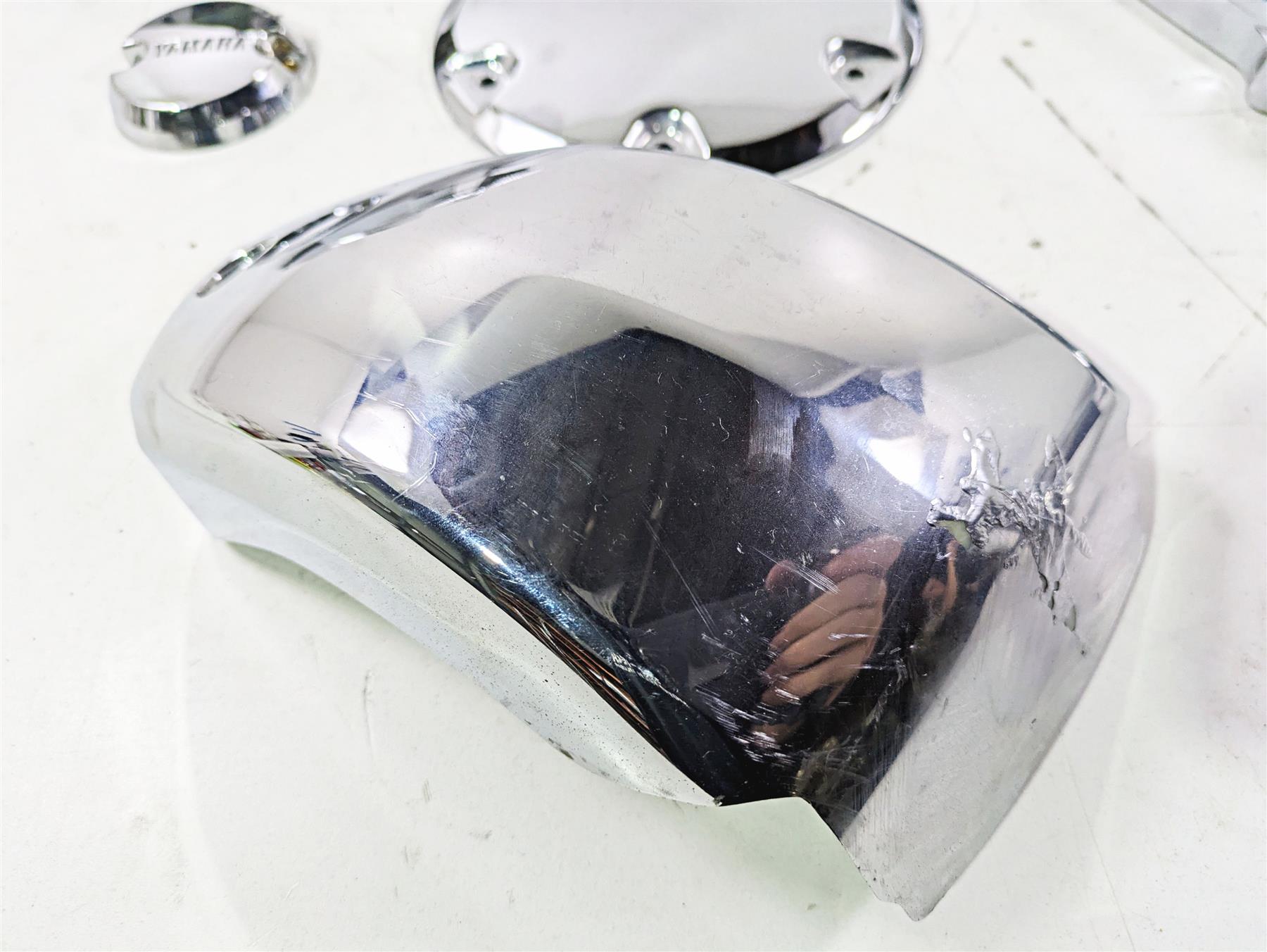 2007 Yamaha XVS1300 V-Star Tour Chrome Cover Fairing Set 3D8-15418-00-00 {{ shop.shopifyCountryName }} - Mototech271