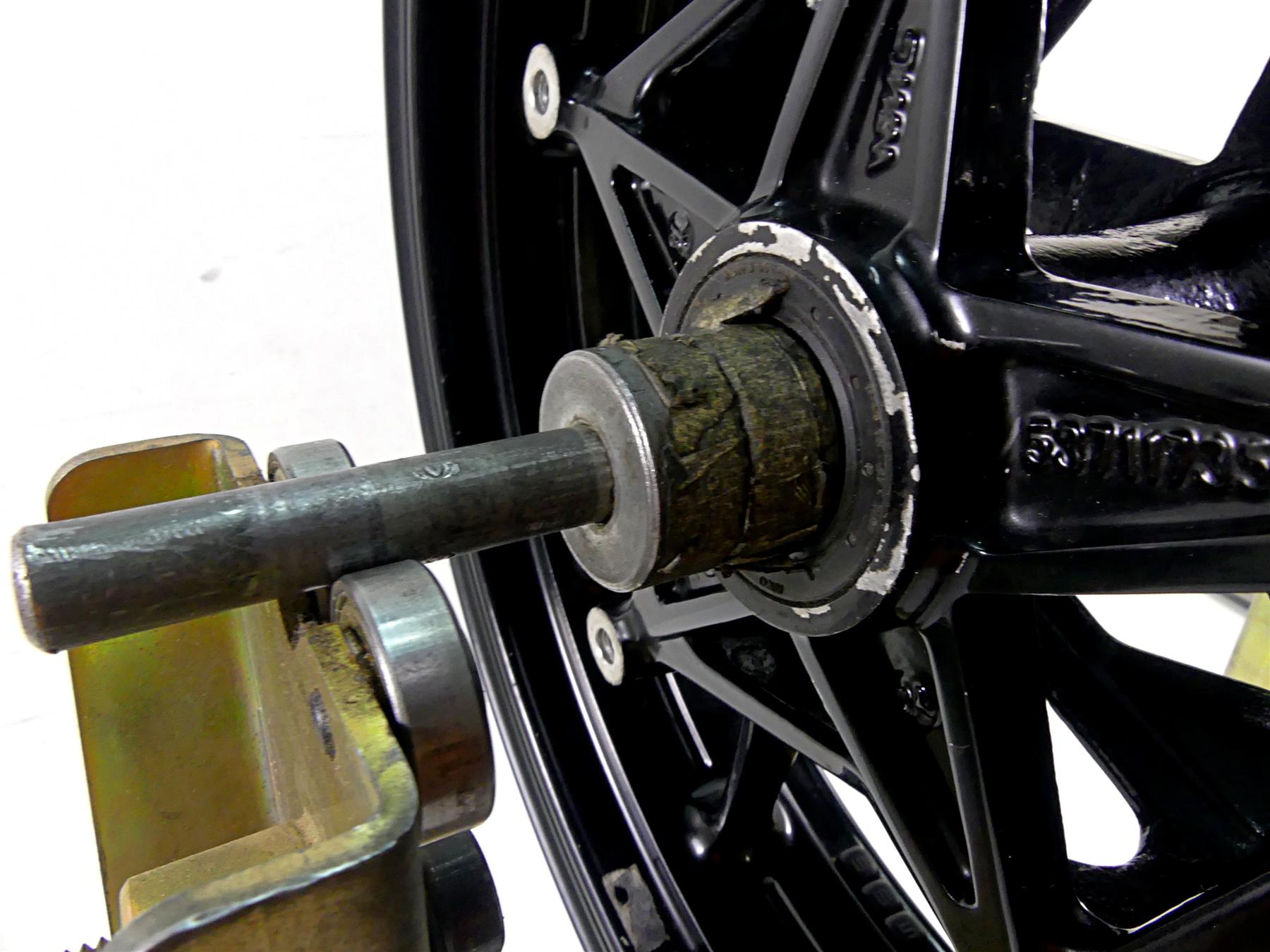 2013 BMW S1000RR K46 Straight 17x3.5 Front Wheel Rim 36317721073 {{ shop.shopifyCountryName }} - Mototech271