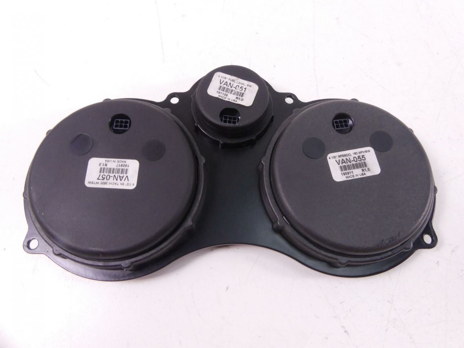 2020 Vanderhall Venice BlackJack Speedometer Gauges Instruments Set 1K 190911 {{ shop.shopifyCountryName }} - Mototech271