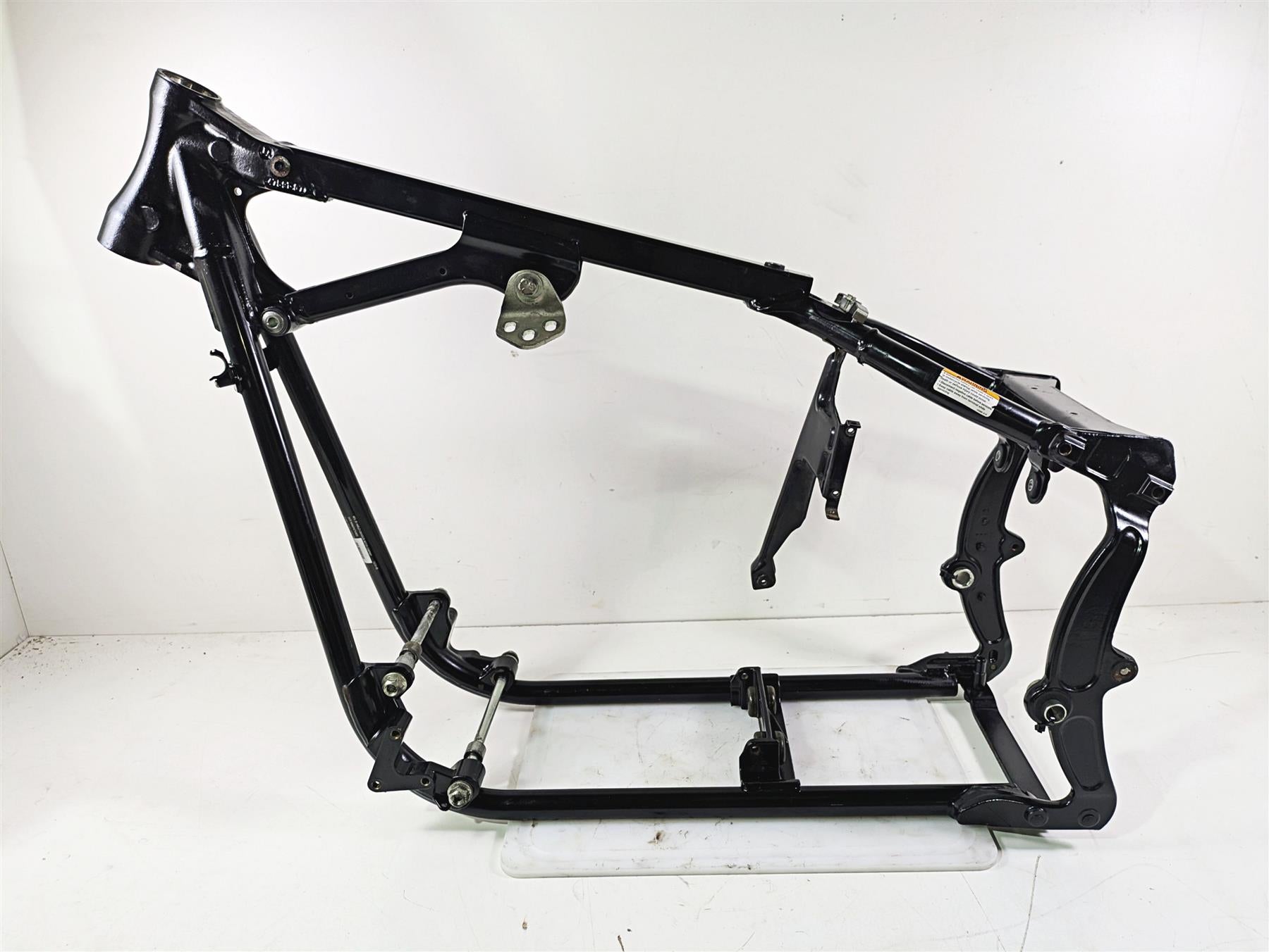 2008 Harley FLSTC 105TH Softail Heritage Straight Main Frame Chassis With Salvage Texas Title 47173-11BHP {{ shop.shopifyCountryName }} - Mototech271