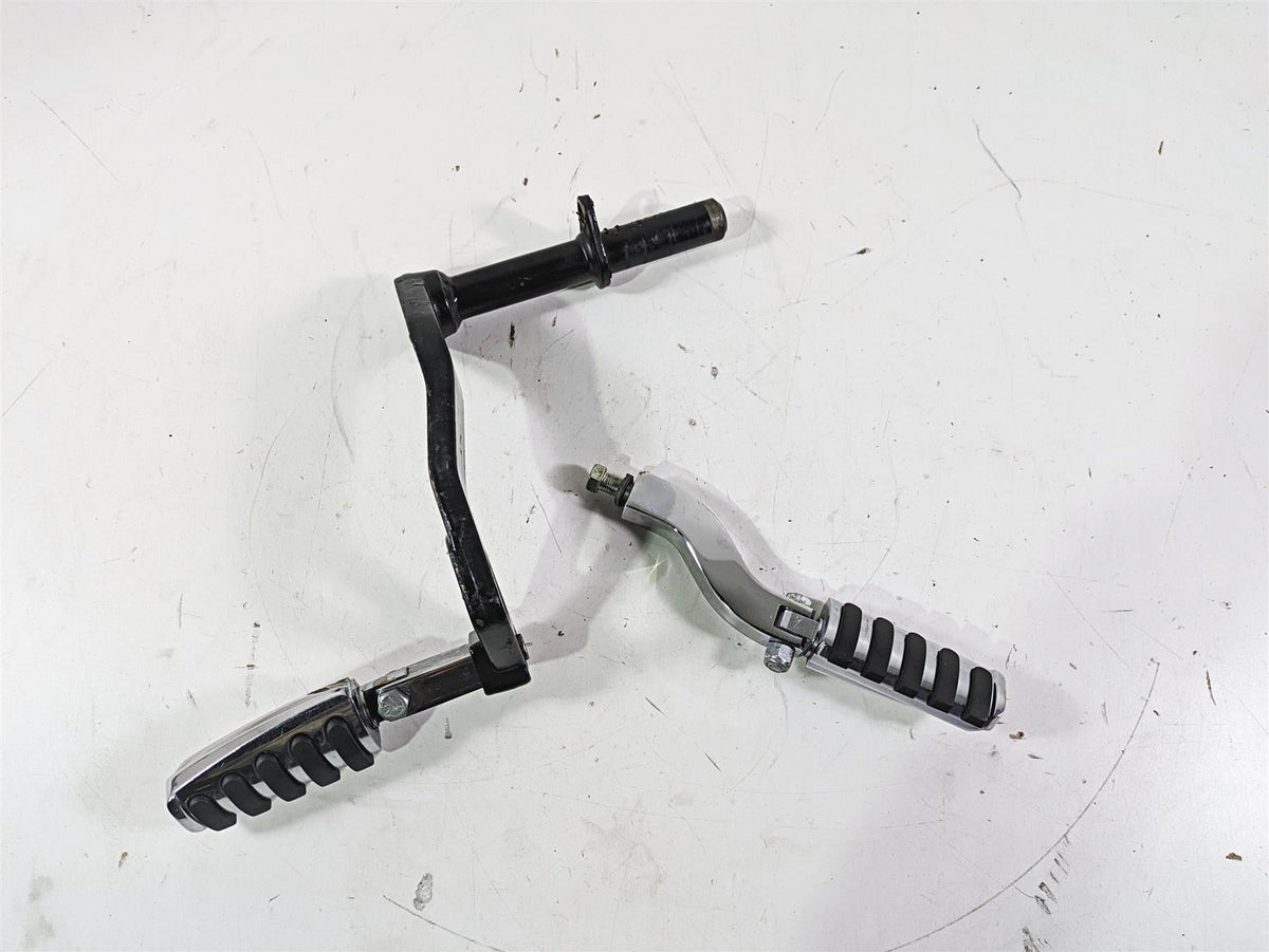2003 Harley Dyna FXDL Low Rider 100TH Passenger Chrome Footpeg Rest Set 52740-02 {{ shop.shopifyCountryName }} - Mototech271