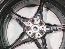 Load image into Gallery viewer, 2018 Kawasaki ZX1002 Ninja H2 SX Straight 17x6 Rear Wheel Rim 49058-0696-60P
