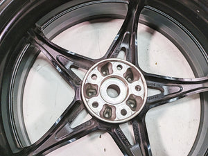 2018 Kawasaki ZX1002 Ninja H2 SX Straight 17x6 Rear Wheel Rim 49058-0696-60P