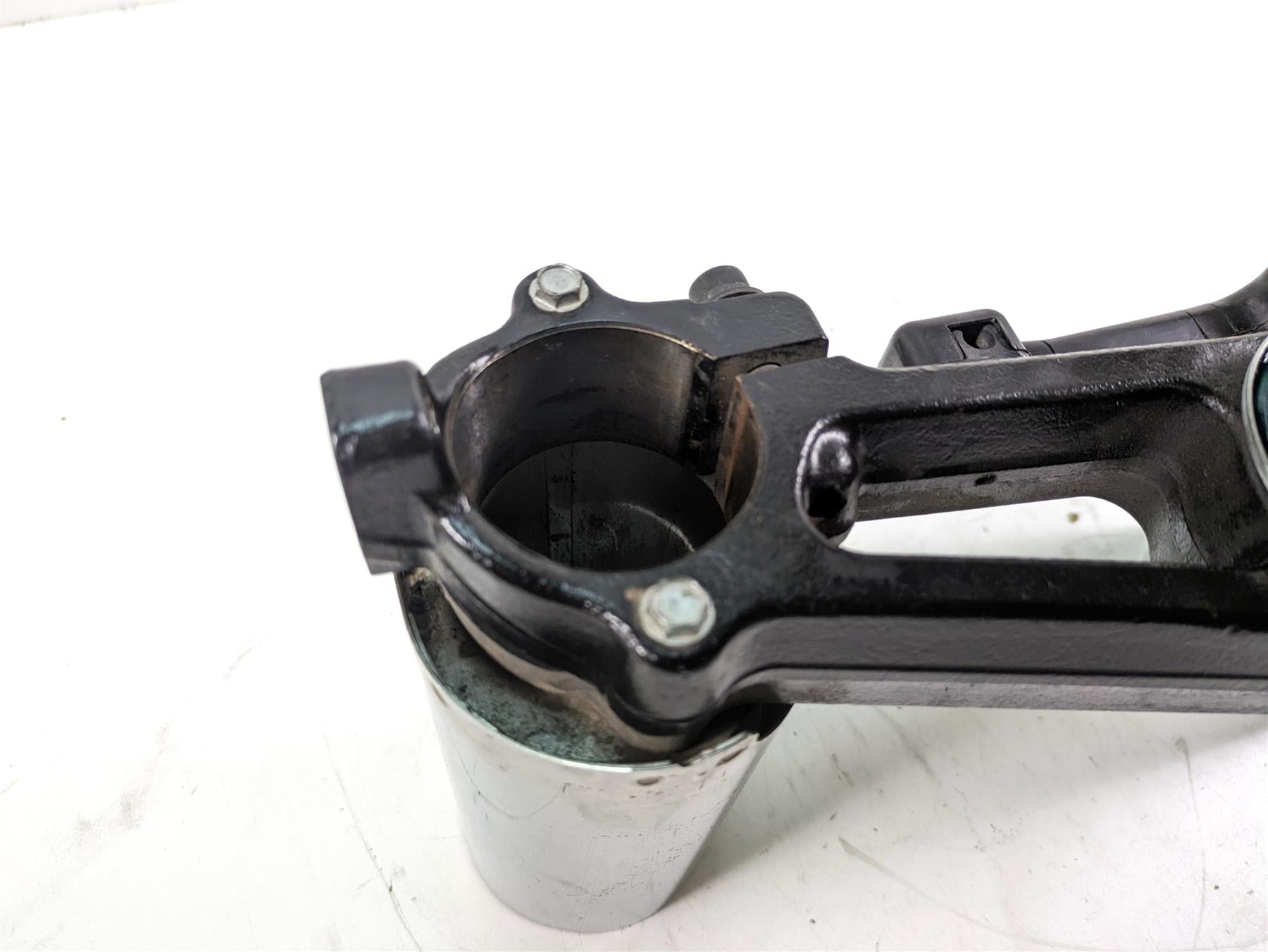 2014 Harley Touring FLHTK Electra Glide Upper Lower Triple Tree & Riser ...