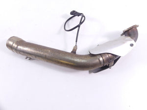 2014 Ducati 899 Panigale Carbon Fiber Exhaust Heat Shield Covers / Stock Header