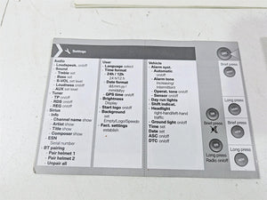 2015 BMW K1600 GT K48 Owners Manual & Repair Guides 01418557007