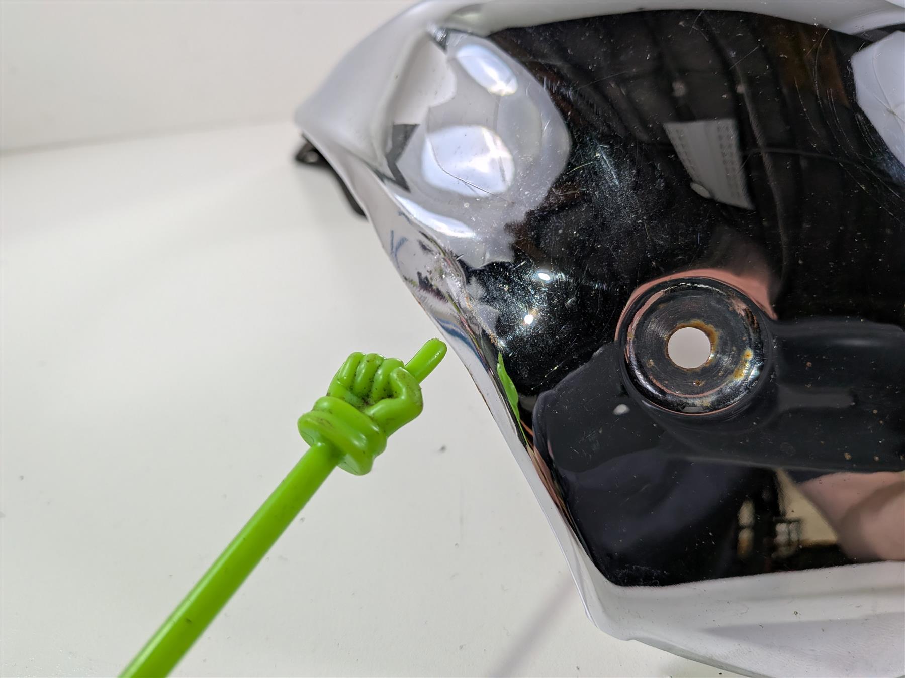 2008 Yamaha XV1900 Roadliner S Chrome Tank Dash Cover 1D7-83559-10-00 {{ shop.shopifyCountryName }} - Mototech271